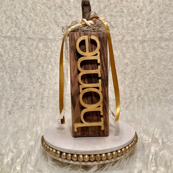 Farmhouse Wooden Pumpkins, Block Pumpkins, Rustic Pumpkins, Farmhouse Fall Decor - Picture 2 of 7